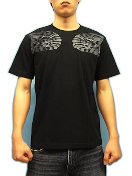 Amazon | [紅雀] 阿弥陀如来 和柄 Tシャツ TS-65 メンズ 半袖